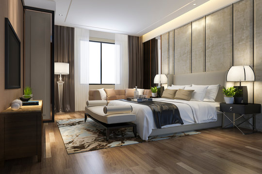 Hotel room furniture package
